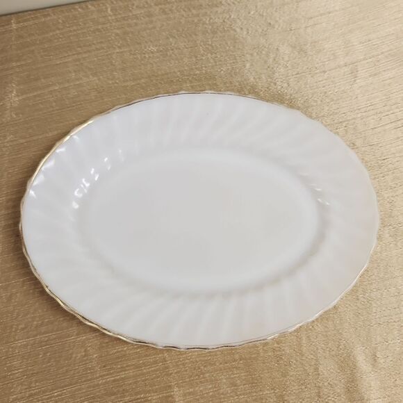 Anchor Hocking Fire King Serving Platter 13" - Picture 1 of 7